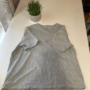 Lands end grey t shirt